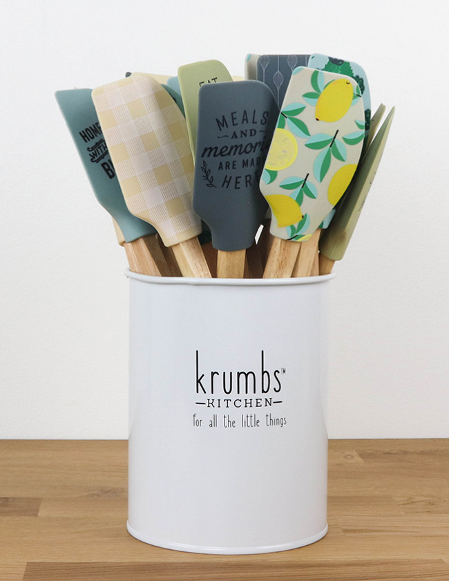 Krumbs Kitchen - Homemade Happiness Spatulas – Kitchen Store & More